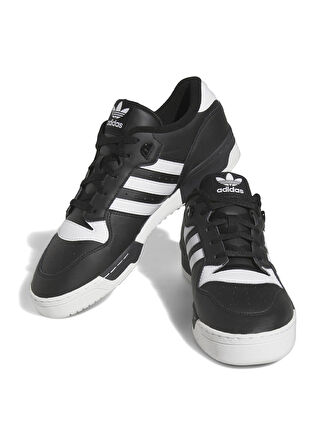 adidas Siyah - Beyaz Erkek Lifestyle Ayakkabı FZ6327 RIVALRY LOW