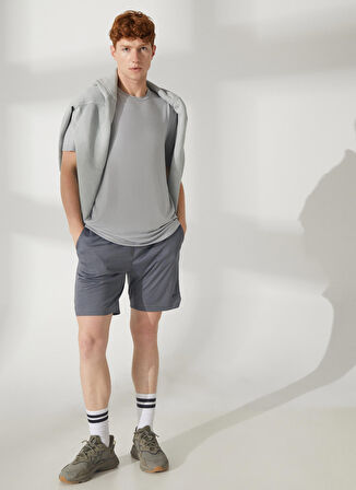 Reebok Normal Açık Gri Erkek Şort IB1272 COMM KNIT SHORT