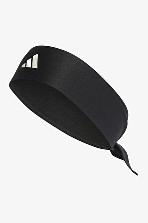 Aeroready Unisex Siyah Tenis Saç Bandı