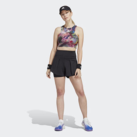 Adidas HZ4298 Tennis Match Kadın Siyah Şort