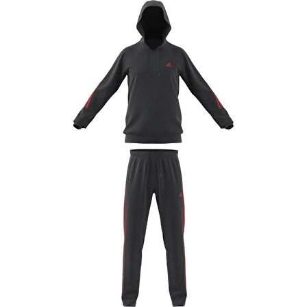 Adidas M 3S DK TS SİYAH Erkek Eşofman Takımı