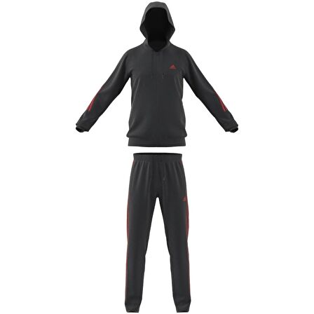 Adidas M 3S DK TS SİYAH Erkek Eşofman Takımı