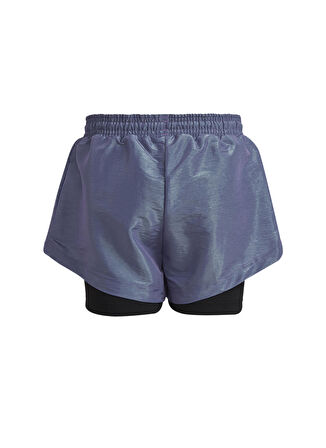 adidas Mor Kız Çocuk Diz Altı Şort HR5816 G D WV SHO 2IN1