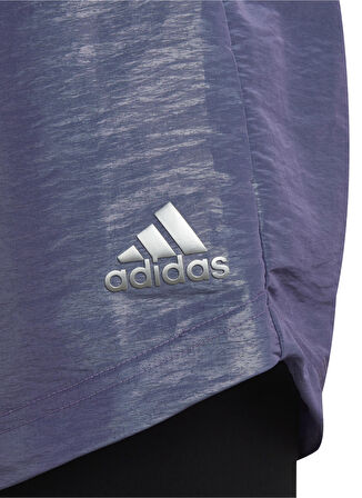 adidas Mor Kız Çocuk Diz Altı Şort HR5816 G D WV SHO 2IN1