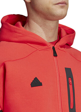 adidas Kırmızı Erkek Zip Ceket IC8050 M D4GMDY FZHD