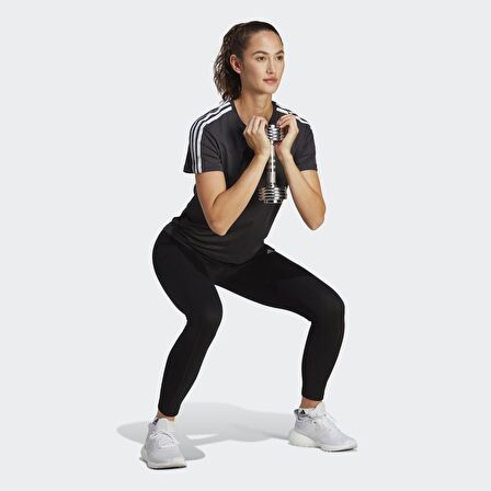 adidas TR-ES 3S T Siyah Kadın Sporcu Tişört IC5039