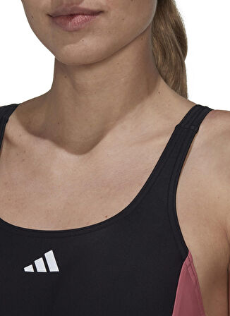 adidas Siyah Kadın Mayo HR6482 3S CB SUIT C