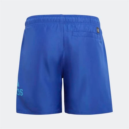 adidas Logo CLX Şort Mayo Erkek Çocuk Deniz Şortu Mavi IC7696