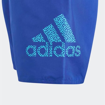 adidas Logo CLX Şort Mayo Erkek Çocuk Deniz Şortu Mavi IC7696