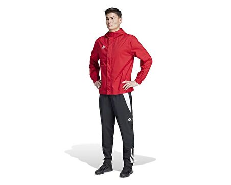 adidas Ent22 Aw Jkt Erkek Futbol Antrenman Yağmurluk IK4009 Kırmızı