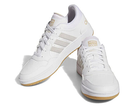 adidas Hoops 3.0 Unisex Günlük Ayakkabı IF2634 Beyaz