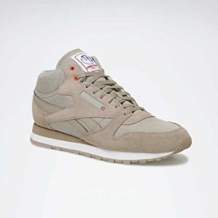 Reebok Erkek Ayakkabı Classic Leather Mid Goretex