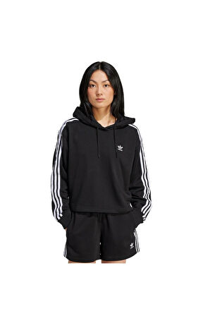 adidas 3S SHORT HOODIE Kadın   Sweatshirt IU2424