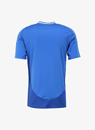 adidas Mavi Erkek Yuvarlak Yaka Forma IN0657 FIGC