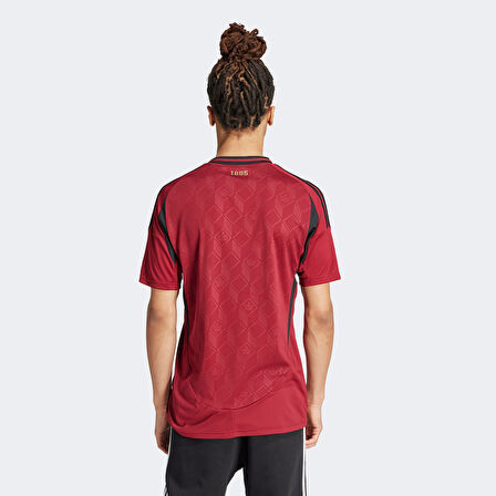 adidas Belçika Milli Takım Erkek Kırmızı Futbol Forması