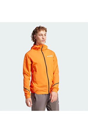 Terrex Xperior Light Rain.rdy Erkek Turuncu Outdoor Ceket (IP1420)