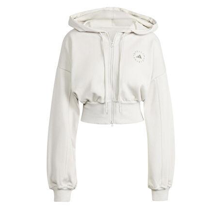 IT8268-K adidas By Stella Mccartney  Cropped Kadın Ceket Beyaz
