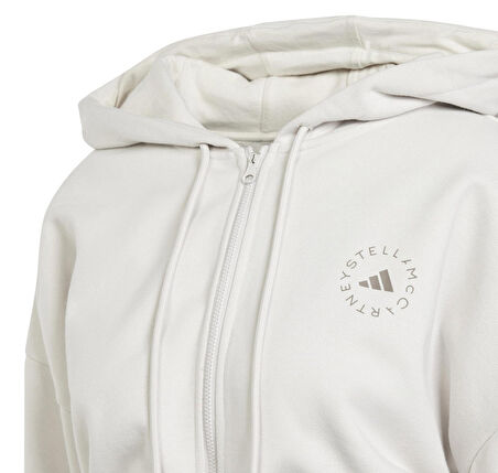 IT8268-K adidas By Stella Mccartney  Cropped Kadın Ceket Beyaz