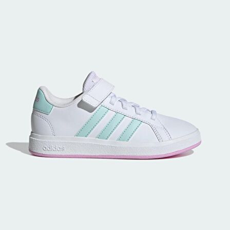 Adidas GRAND COURT 2.0 EL K BEYAZ Çocuk Günlük Ayakkabı