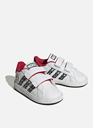 adidas Beyaz Erkek Yürüyüş Ayakkabısı IF0925-GRAND COURT SPIDER-MAN EL K