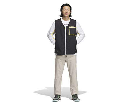 adidas National Geographic Vest Erkek Outdoor Su Tutmaz Yelek IL8992 Siyah