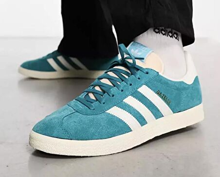 adidas Gazelle Turkuaz Mavi Erkek Günlük Spor Ayakkabı IG1061