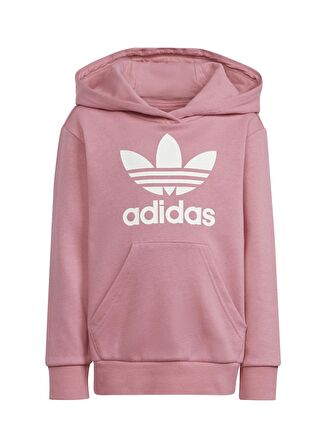 adidas Düz Pembe Kadın Eşofman Takımı IR6910-HOODIE LEG SET