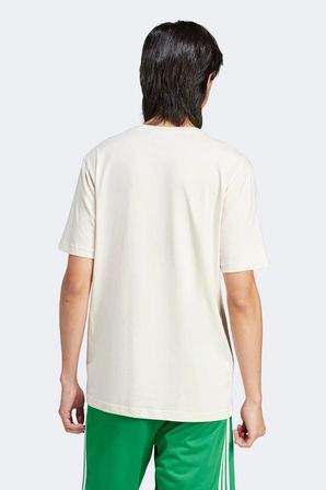 Adidas Adicolor Treofil Mens Tee Erkek Pamuklu Tişört Krem