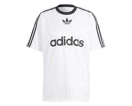 adidas Adicolor Poly T Erkek Günlük Tişört IM9459 Beyaz