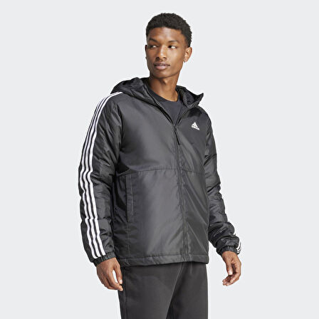 Adidas Erkek Mont Essentials 3 Stripes Ins Ho