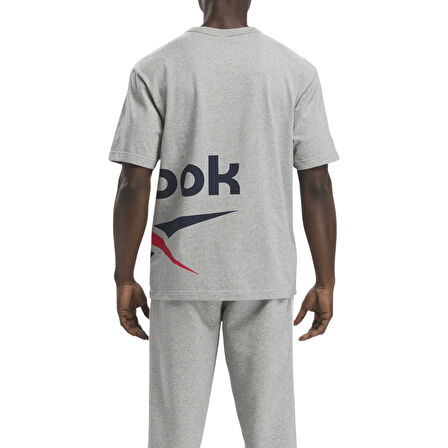 Gri Melanj Unisex Yuvarlak Yaka T-Shirt IM1605 SIDE VECTOR SS TEE