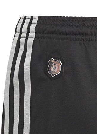 adidas Siyah Erkek Çocuk Diz Üstü Lastikli Düz Şort HY0327 BJK A SHO Y