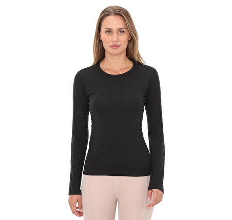 HZ8561-K adidas Xpr Mer200 Ls W Kadın Sweatshirt Siyah