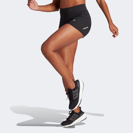 adidas Ultimate Kadın Siyah Kısa Koşu Taytı