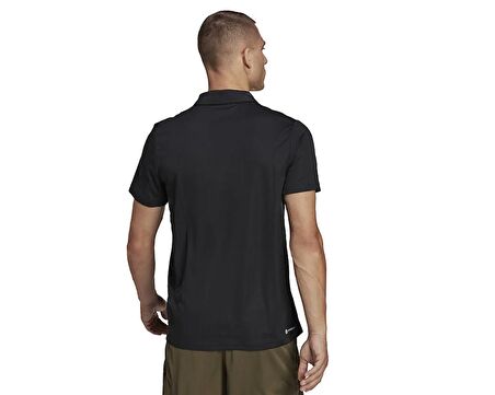 adidas Tr-Es Base Polo Erkek Antrenman Polo Tişört IB8103 Siyah