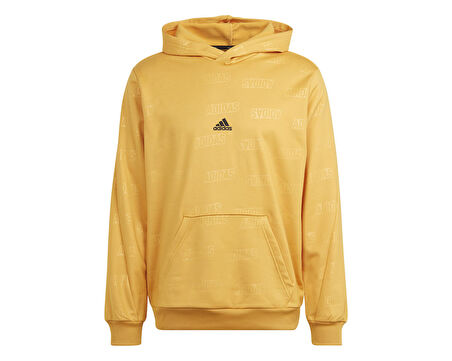 adidas Bl Hd Q4 Erkek Günlük Sweatshirts IJ6429 Sarı