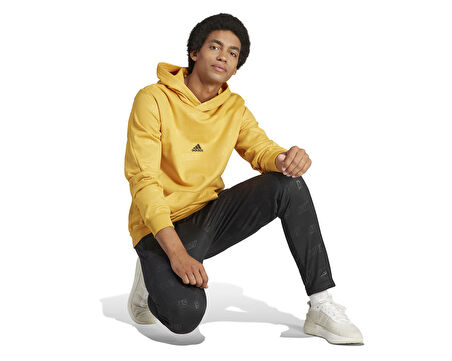 adidas Bl Hd Q4 Erkek Günlük Sweatshirts IJ6429 Sarı