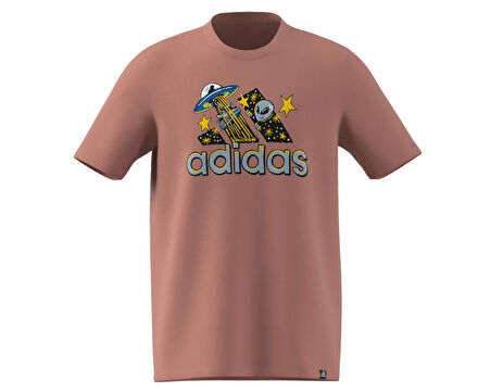adidas M Doodle F T  Erkek Günlük Tişört IL2829 Pembe
