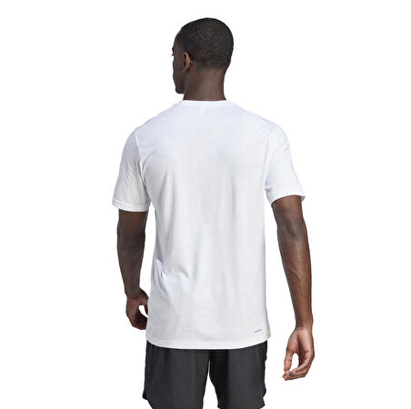 IM4373-E adidas Tr-Es Fr Logo T Erkek T-Shirt Beyaz