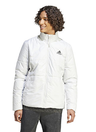 adidas Gri Erkek Kapüşon Yaka Regular Fit Mont IK0504-BSC 3S INS JKT      GRE