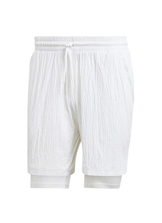 adidas Beyaz Erkek Şort IA7101-2N1 SHORT PRO