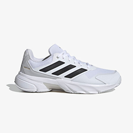 adidas Courtjam Control 3 Erkek Beyaz Tenis Ayakkabısı