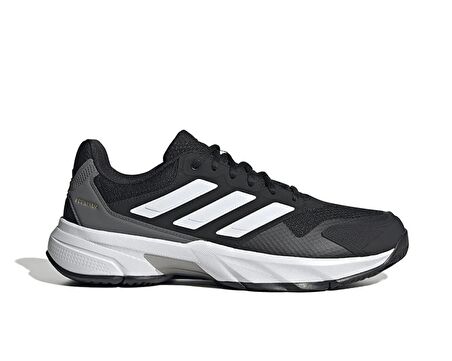 adidas Courtjam Control 3 M Unisex Tenis Ayakkabısı IF0458 Siyah