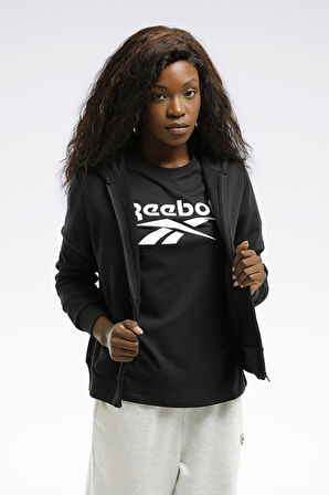 Reebok FRENCH TERRY Kadın Sweatshirt Siyah_0