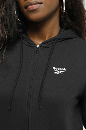 Reebok FRENCH TERRY Kadın Sweatshirt Siyah_0