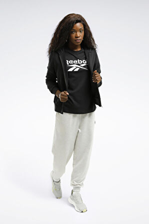 Reebok FRENCH TERRY Kadın Sweatshirt Siyah_0