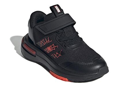 adidas Marvel Spidey Racer El K Çocuk Koşu Ayakkabısı ID5236 Siyah