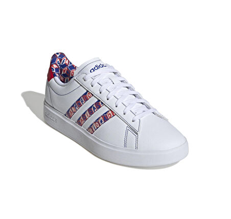 IE8509-K adidas Grand Court 2.0 Kadın Spor Ayakkabı Beyaz