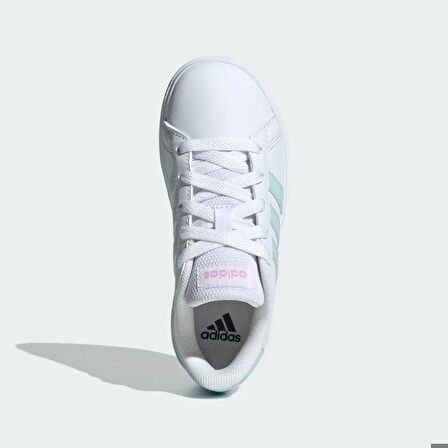 Adidas GRAND COURT 2.0 K BEYAZ Çocuk Günlük Ayakkabı