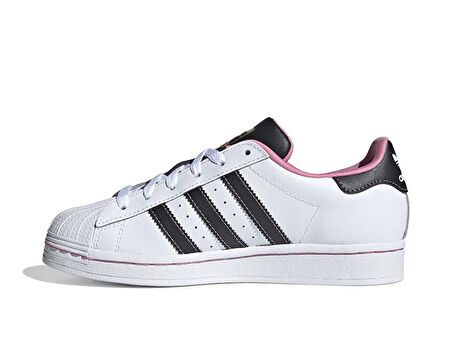 adidas Superstar J Genç Günlük Ayakkabı IF3561 Beyaz